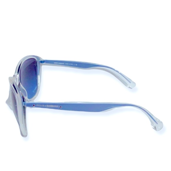 DOLCE & GABBANA Clear Cat Eye Sunglasses DG 6075 - Picture 2 of 7